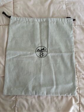Hermès Dust Bag with Logo - 14.5” x 16”